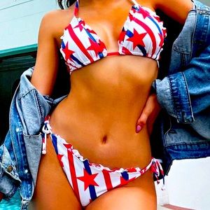🇺🇸NWT STARS & STRIPES BIKINI